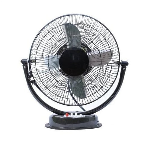 Metal Mini Black Table Fan