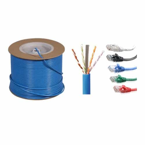 Ethernet Cable in Drum Blue